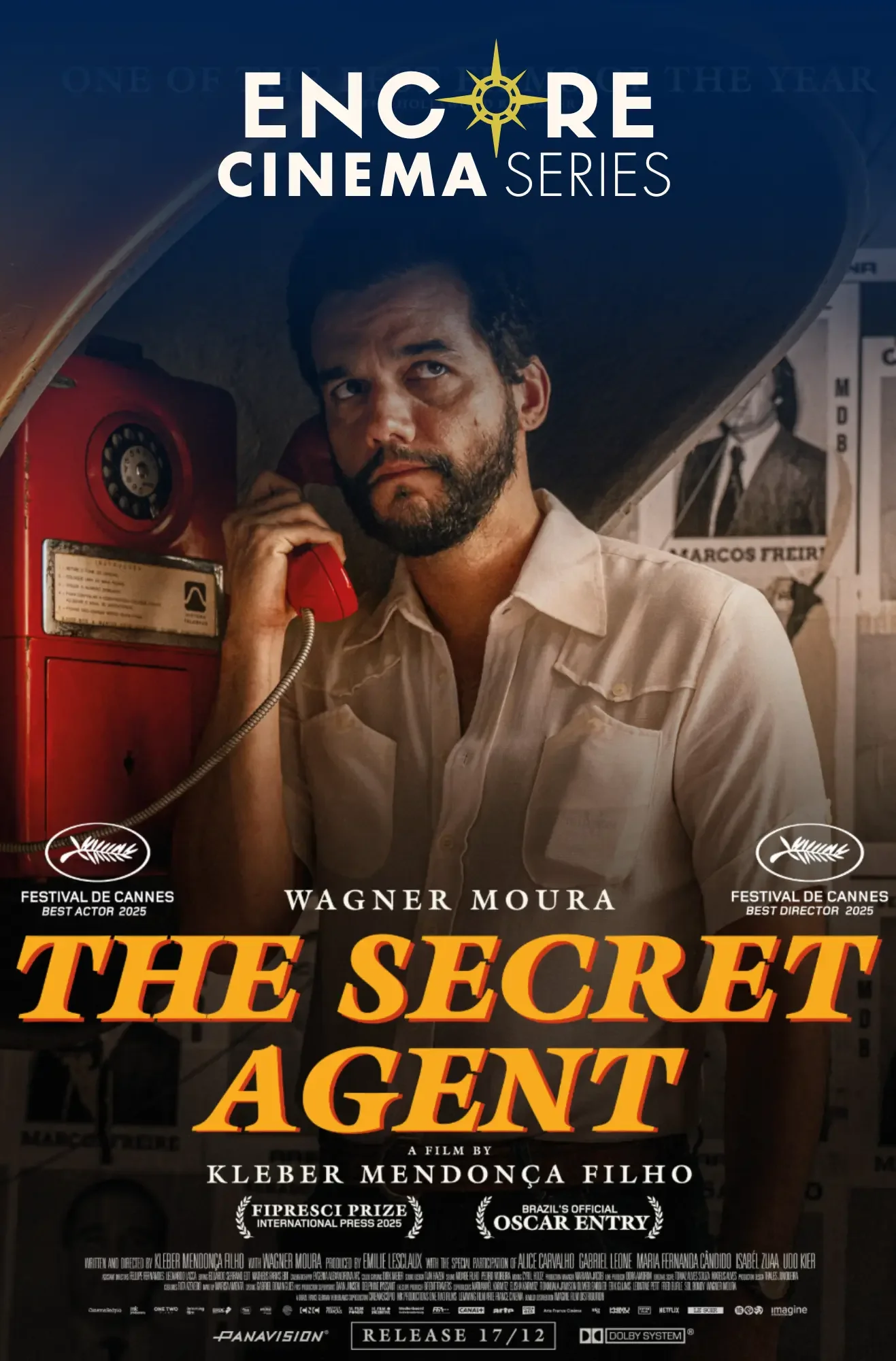 SECRET AGENT Movie Poster
