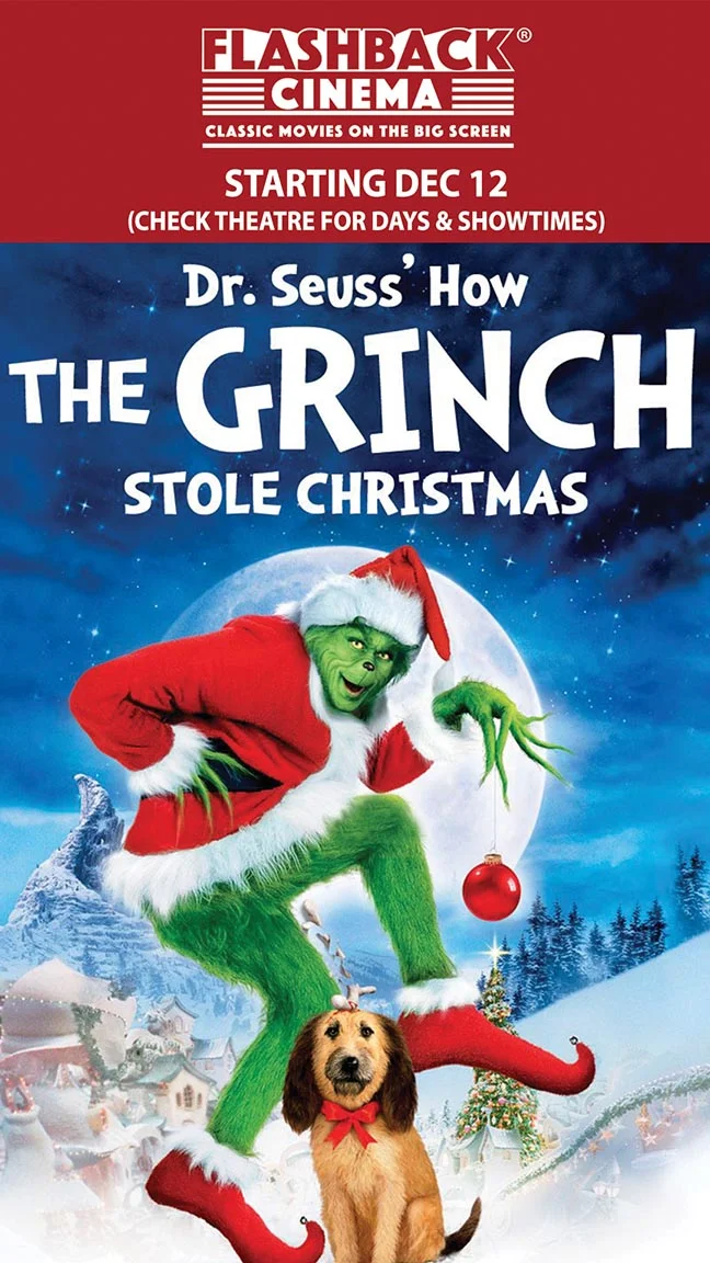 How the Grinch Stole Christmas 25th Anniversary Movie Poster
