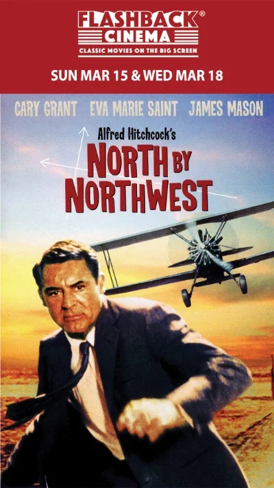 North by Northwest Movie Poster