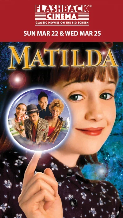Matilda 30th Anniversary Movie Poster