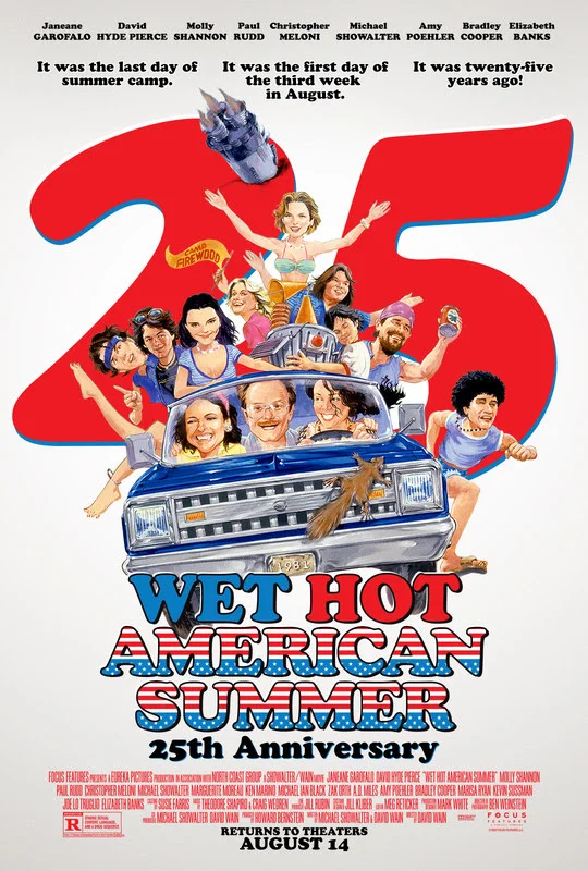 WET HOT AMERICAN SUMMER: 25TH ANNIVERSARY Movie Poster