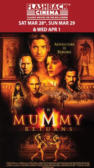 The Mummy Returns 25th Anniversary (2001) Movie Poster