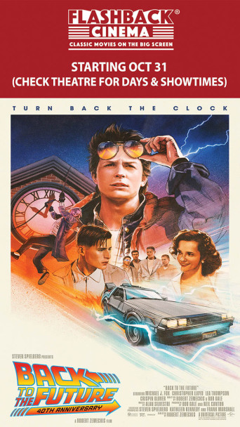 Back to the Future 40th Anniversary Movie Poster
