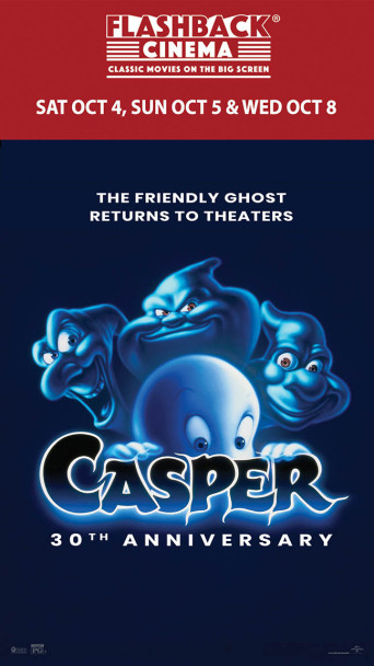 Casper 30th Anniversary Movie Poster