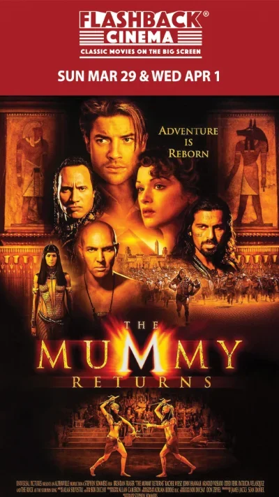 The Mummy Returns 25th Anniversary (2001) Movie Poster