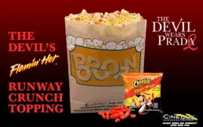 Flamin' Hot Cheetos Popcorn Topping