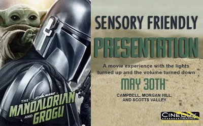 The Mandalorian and Grogu Sensory Friendly Showings