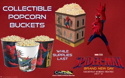 Spider-Man: Brand New Day Popcorn Buckets