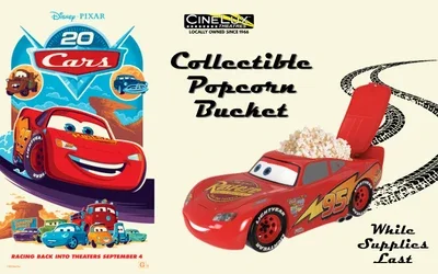 Cars Popcorn Bucket