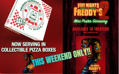 Five nights at Freddy's promotion