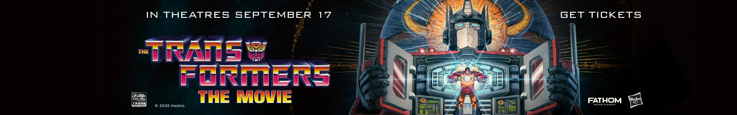 Transformers The Movie Banner