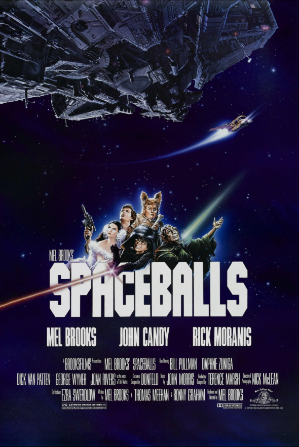 FB: SPACEBALLS (1987) Movie Poster