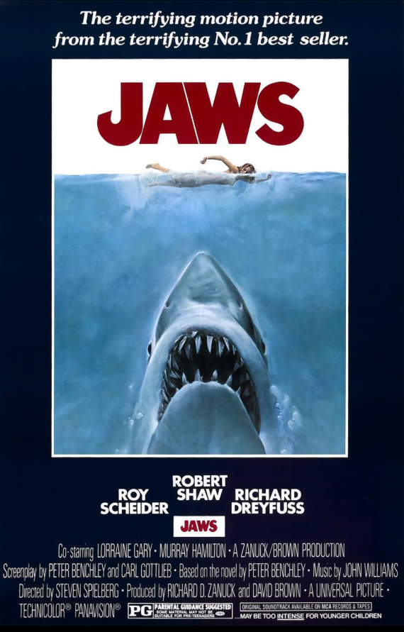 FB: JAWS (1975) Movie Poster