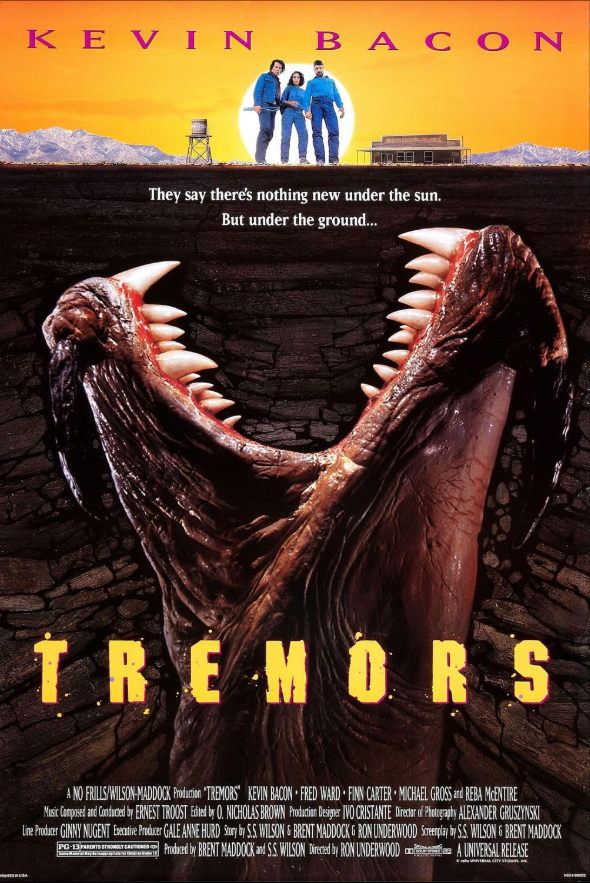 FB: TREMORS (1990) Movie Poster