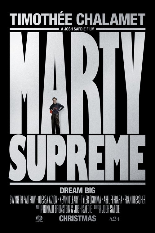 Marty Supreme Movie Poster