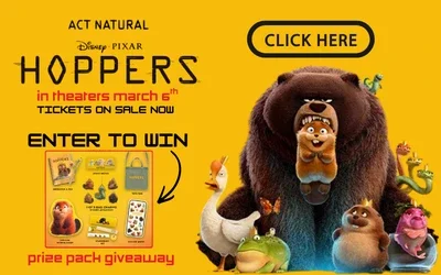 HOPPERS is in theaters March 6th - enter now to win an exclusive prize pack