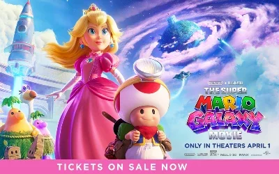 Tickets on sale now for SUPER MARIO GALAXY MOVIE