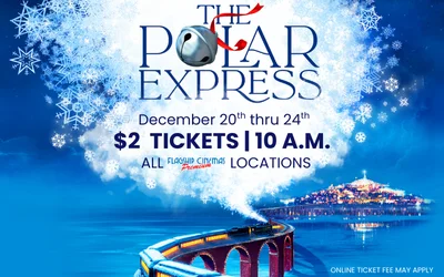 Join us for The Polar Express, a Christmas classic, $2 tickets for all ages!
