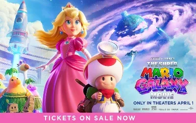 TICKETS ON SALE NOW for The Super Mario Galaxy movie