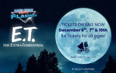 ET returns to the big screen, $4 tickets, 3 days only