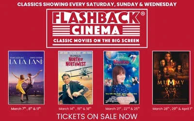 Join us every Saturday, Sunday & Wednesday for classic cinema on the big screen!