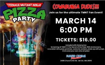 Join us for a Teenage Mutant Ninja Turtles special event! Tickets on sale now - click here
