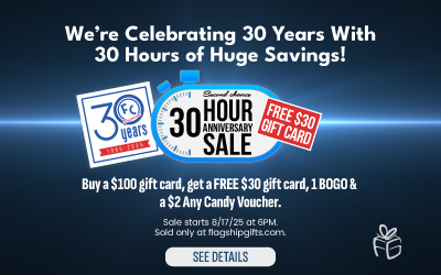 20 Hour Anniversary Sales Starts 6PM August 17th. Press button to learn more.