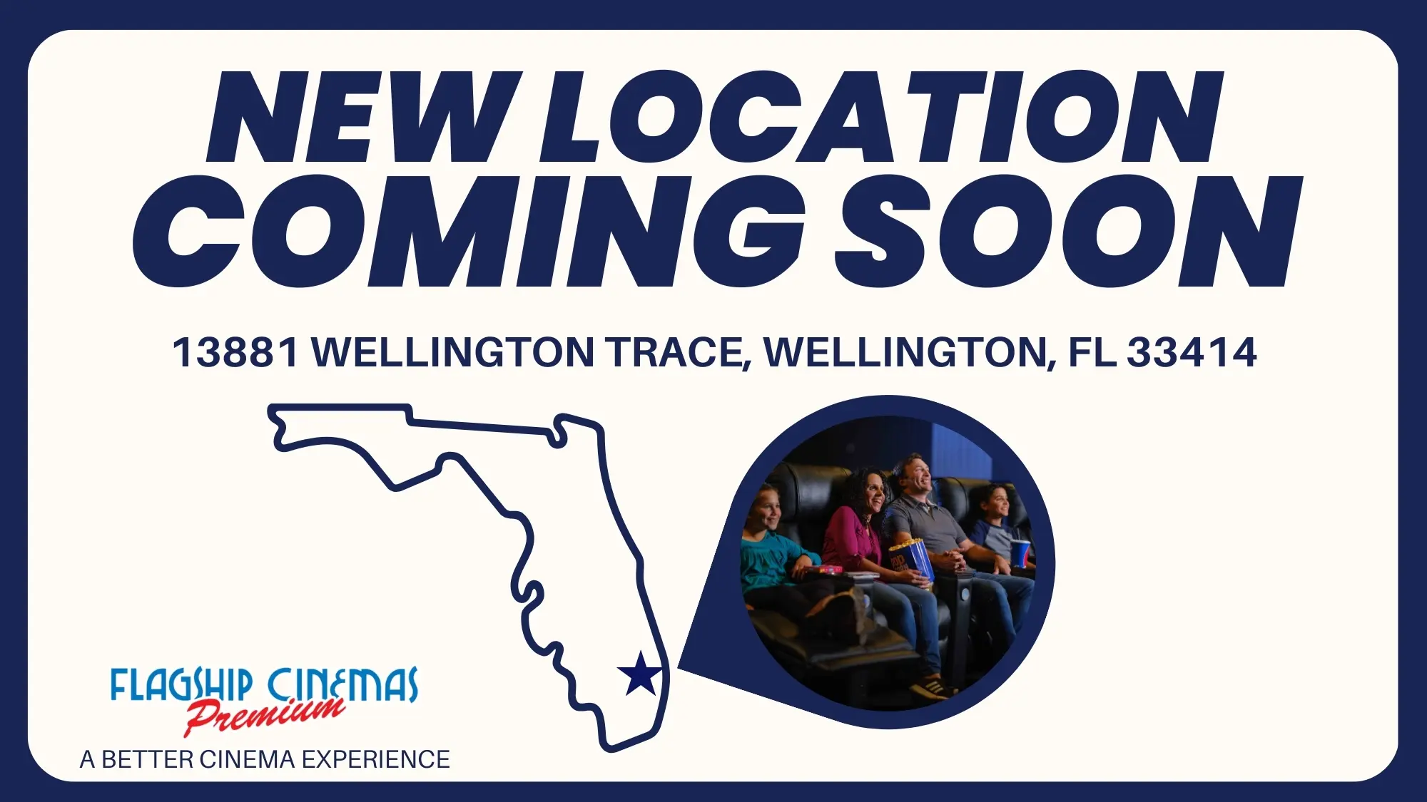 Flagship Premium Cinemas Wellington Location Coming Soon