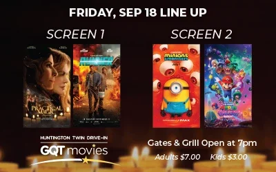 Drive In Lineup 9.18