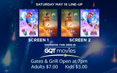 May 16 Drive In Lineup