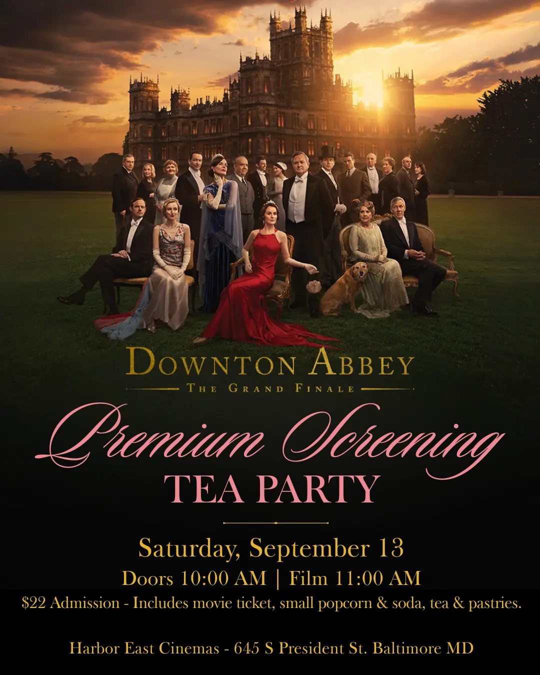 Downton Abbey: The Grand Finale Premium Screening and Tea Party