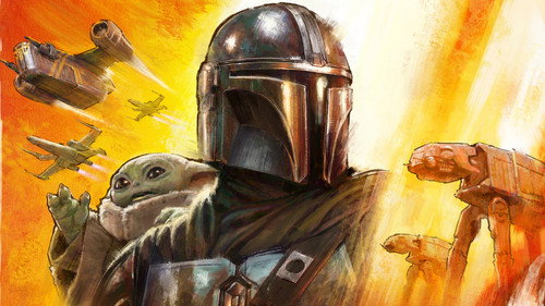Star Wars: The Mandalorian and Grogu Movie Poster