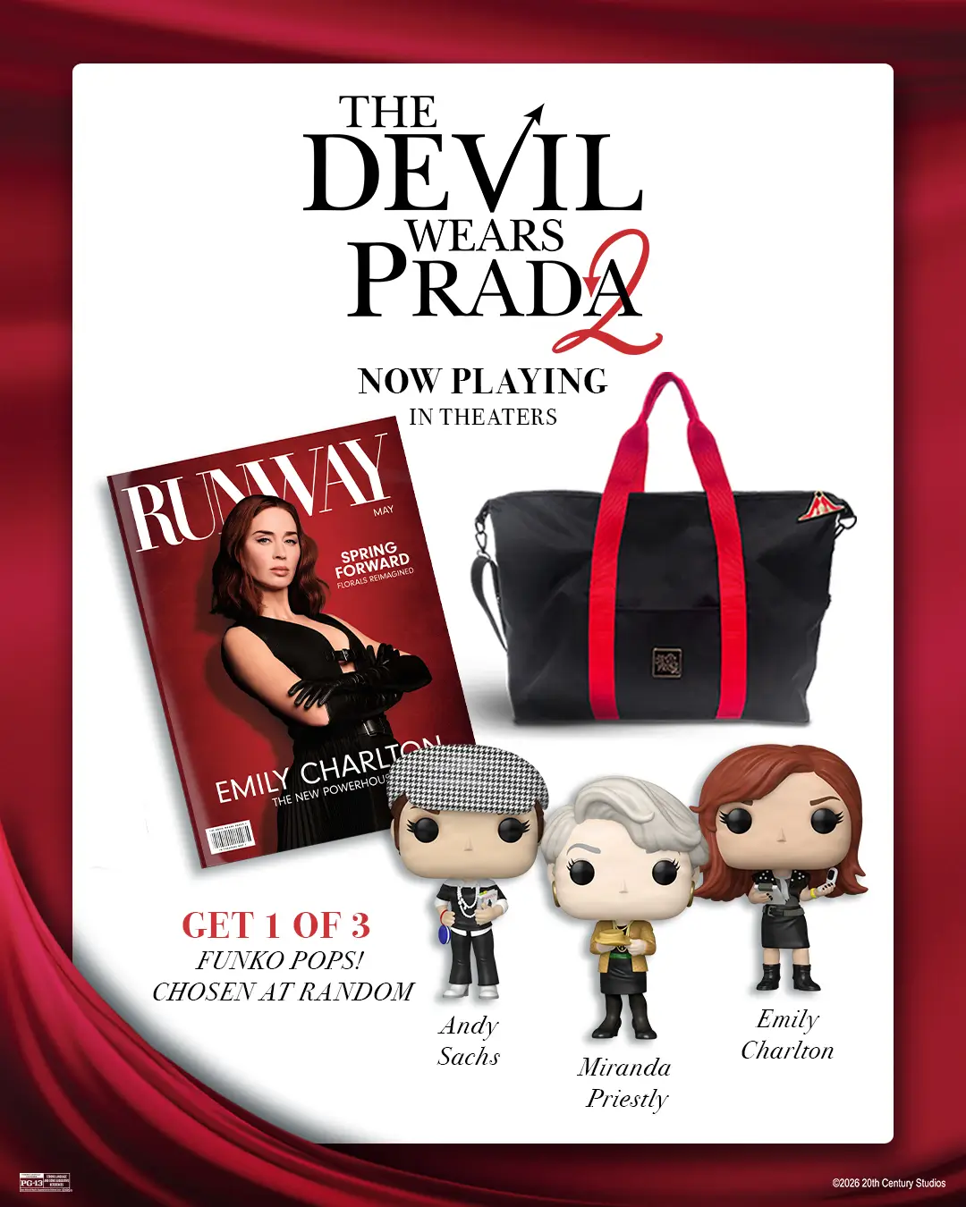 Devil Wears Prada 2 contest flyer