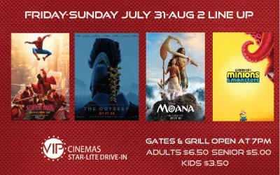 Drive In Lineup 7.31