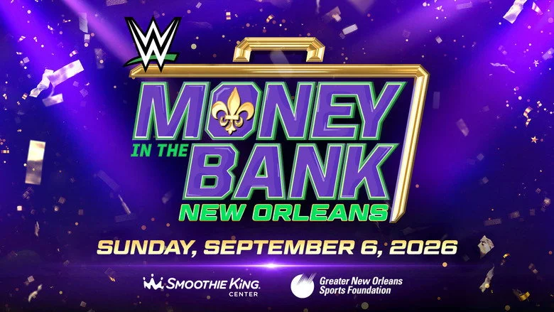 WWE Money in the Bank 2026 Movie Poster