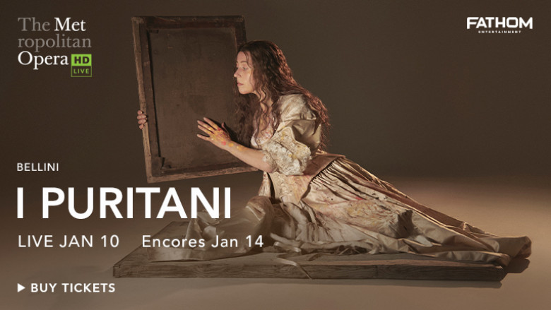 The Metropolitan Opera: I Puritani Encore Movie Poster