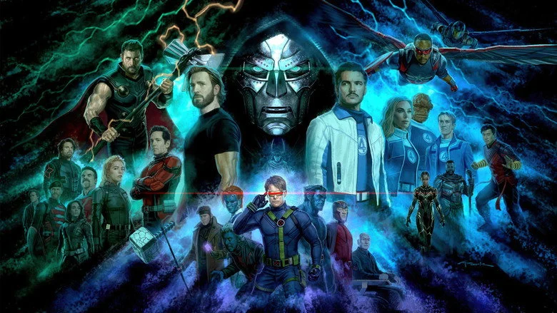 Avengers: Doomsday 3D Movie Poster