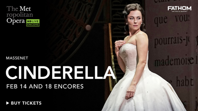 MET OPERA CINDERELLA Movie Poster