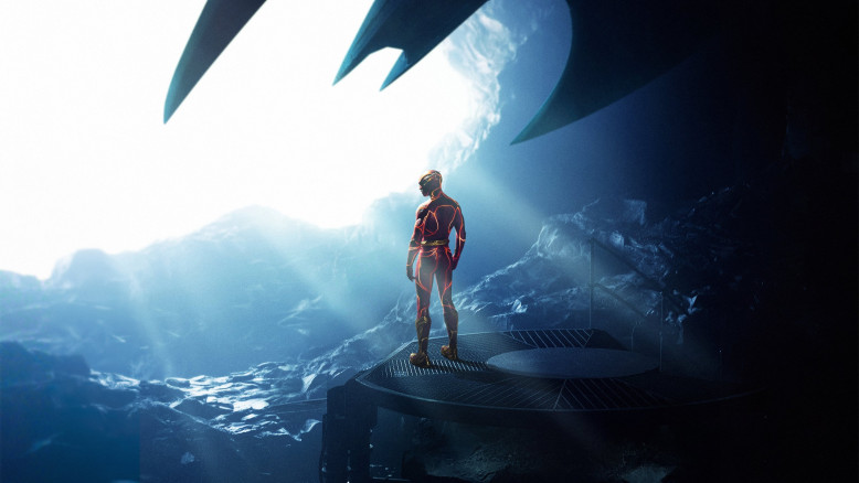 THE FLASH/SPIDERMAN ACROSS THE SPIDERVERSE Hero Background Image