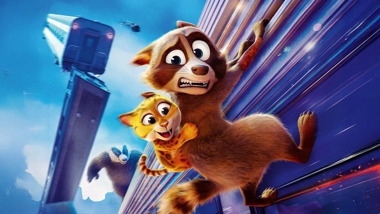 Pets on a Train Hero Background Image