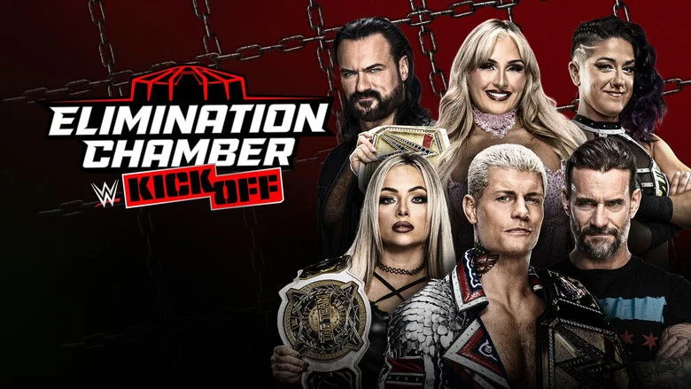 WWE ELIMINATION CHAMBER Hero Background Image