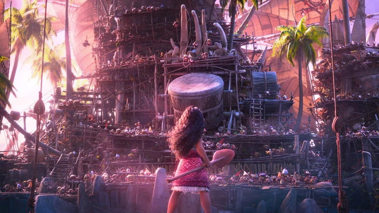 Moana 2 3D Hero Background Image