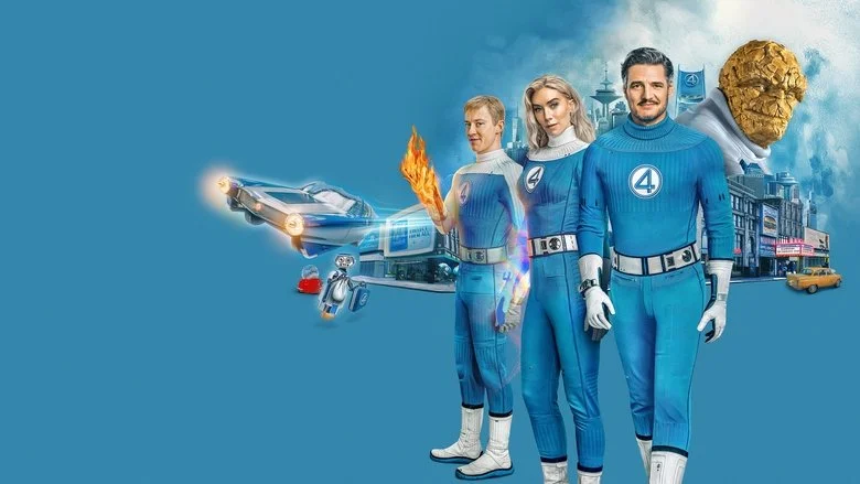 The Fantastic Four: First Steps Hero Background Image