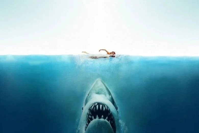 Jaws (1975) Movie Poster