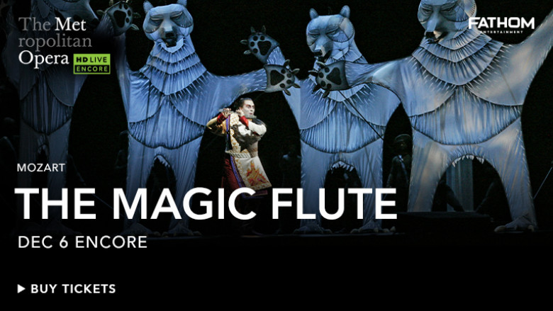 MET OPERA MAGIC FLUTE Movie Poster