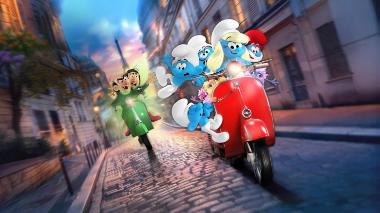 SMURFS / HOW TRAIN YOUR DRAGON Hero Background Image