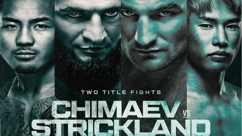 UFC 328: Chimaev vs. Strickland Movie Poster