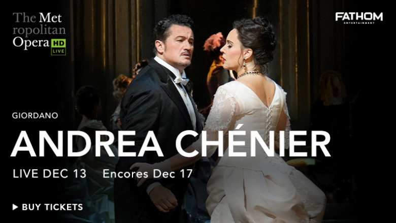 MET OPERA ANDREA CHENIER Hero Background Image