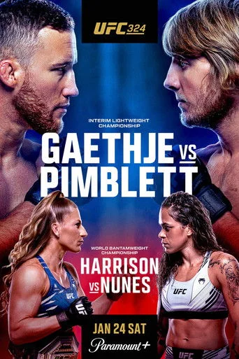 UFC 324 GAETHJE VS PIMBLETT Movie Poster