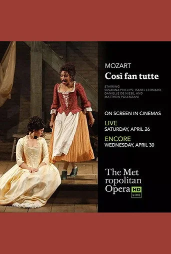 MET OPERA COSI FAN TUTTE Movie Poster